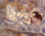 Jules Pascin Decumbence of Ailiyane oil painting picture wholesale